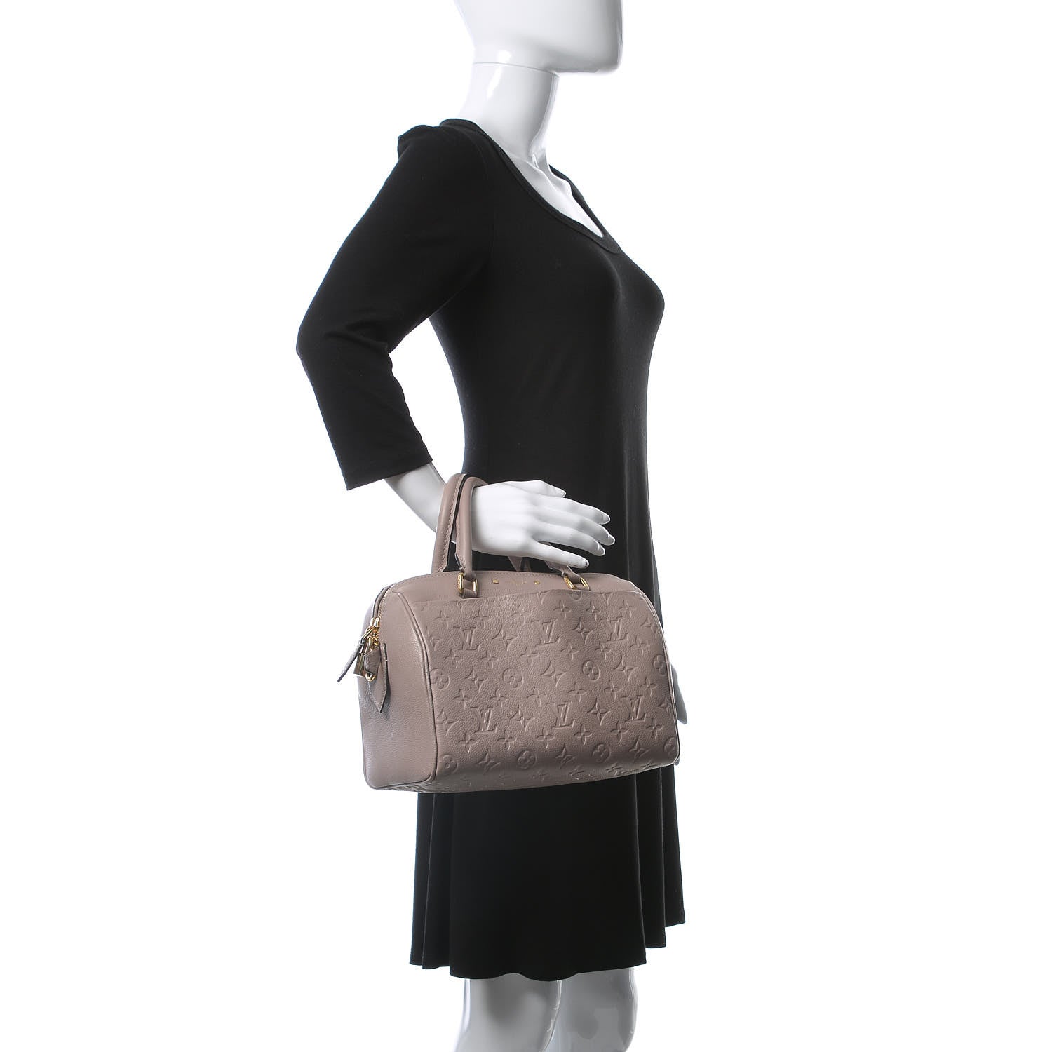 Louis Vuitton Empreinte Speedy Bandouliere 25 NM Mastic 3 of 16
