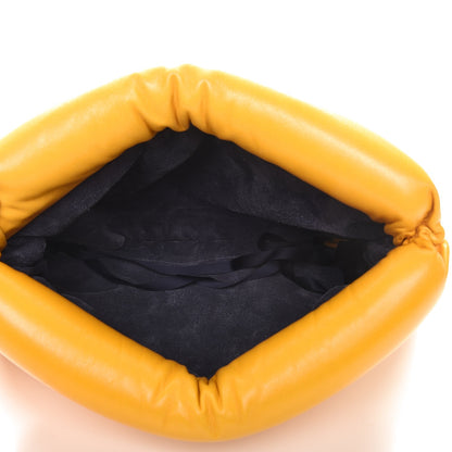 Celine Lambskin Drawstring Clutch Sunflower 5 of 11