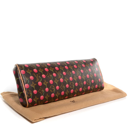 Louis Vuitton Monogram Cerises Lizard Sac Fermoir GM 4 of 7