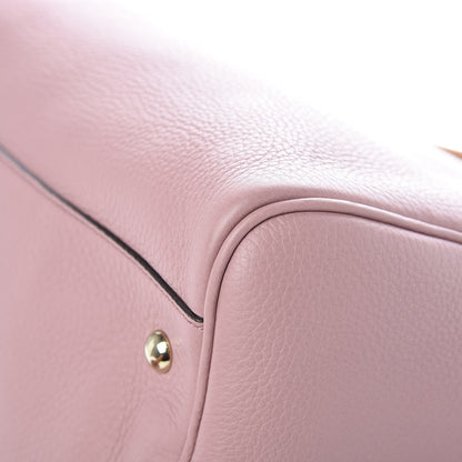 Gucci Calfskin Bamboo Medium Shopper Boston Pink 12 of 12