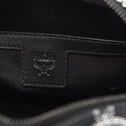 MCM Skyoptic Visetos Spectrum Diamond Camera Bag Black 6 of 10