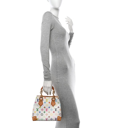 Louis Vuitton Monogram Multicolor Audra White 3 of 16