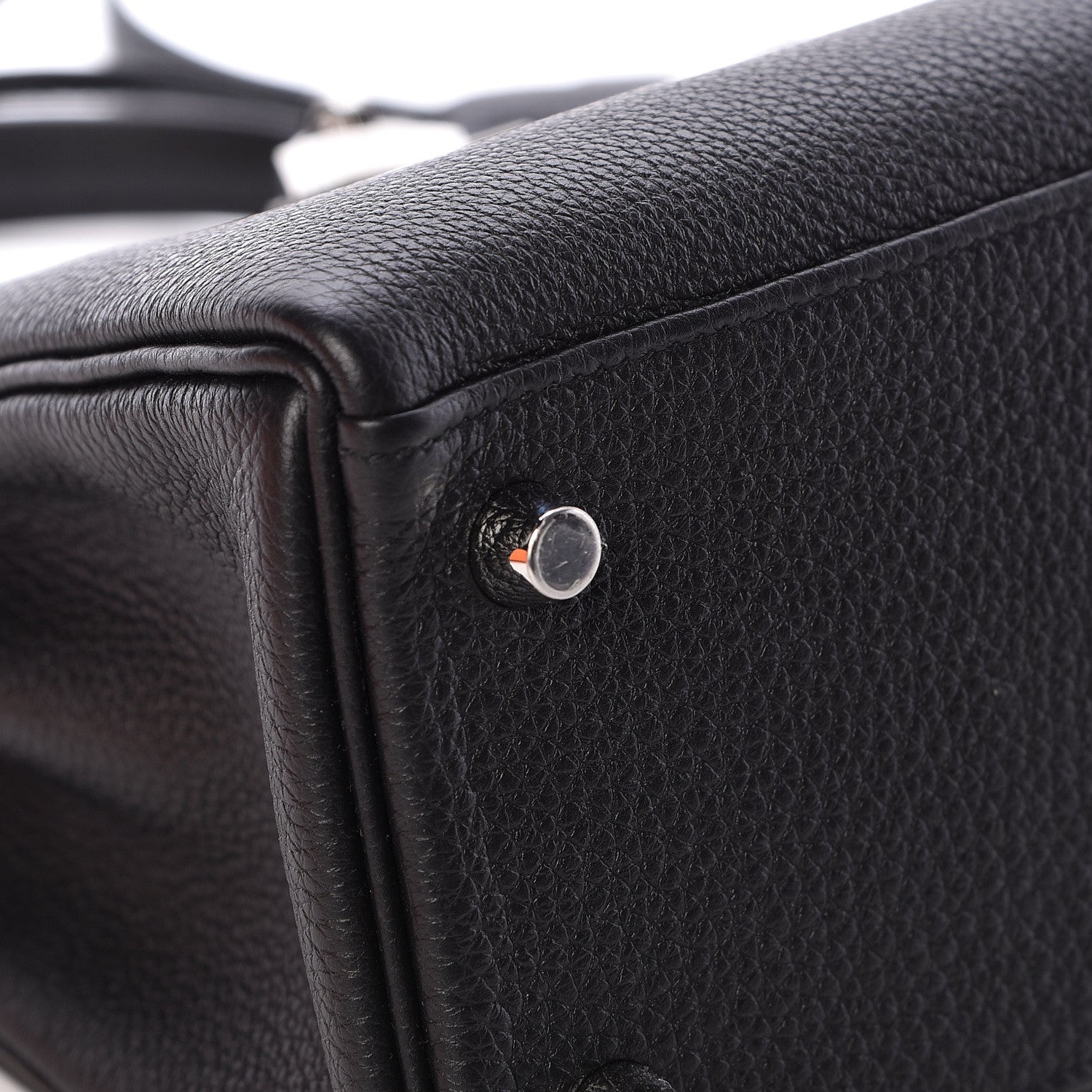 Hermes Togo Kelly Retourne 25 Black 7 of 38