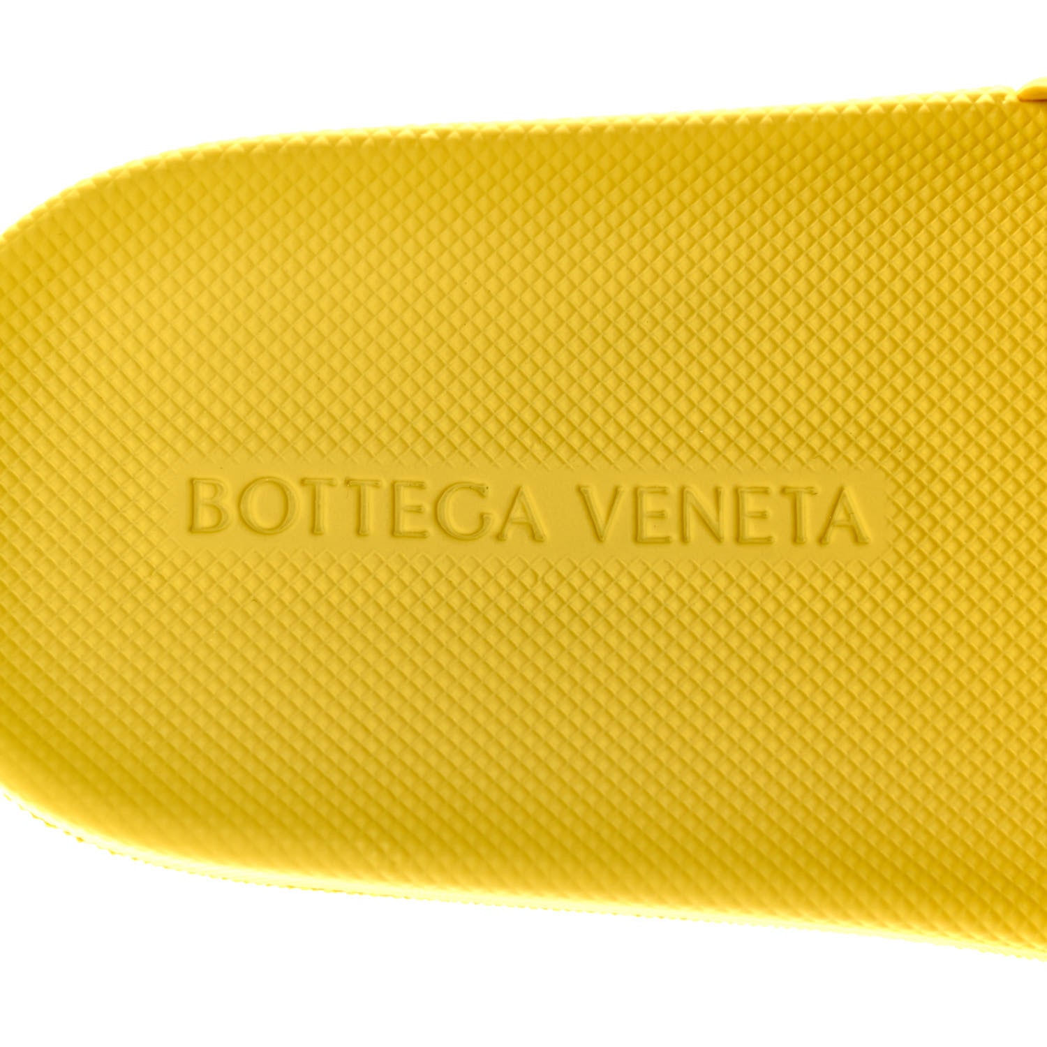 Bottega Veneta Rubber The Slider Sandals 38 Buttercup 6 of 7