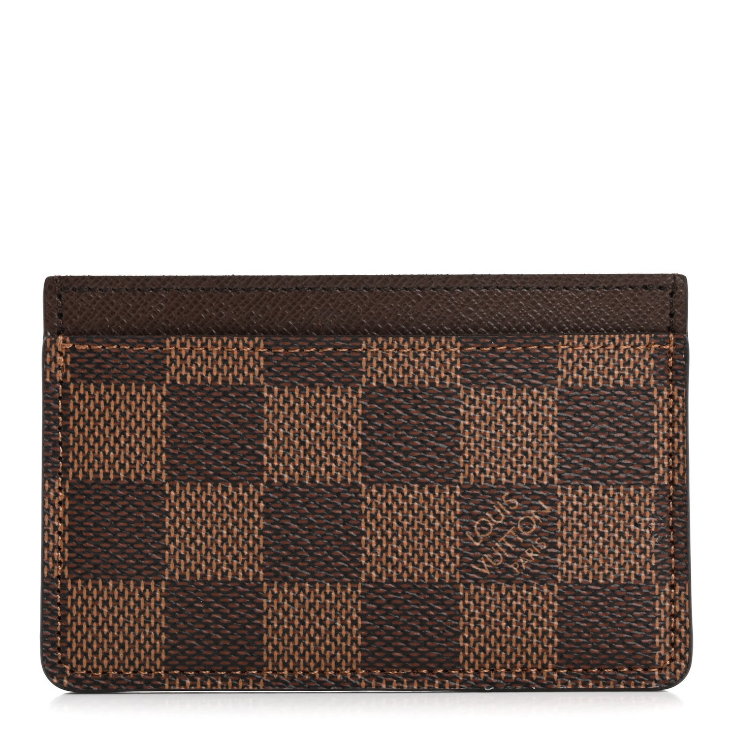 Damier Ebene Card Holder