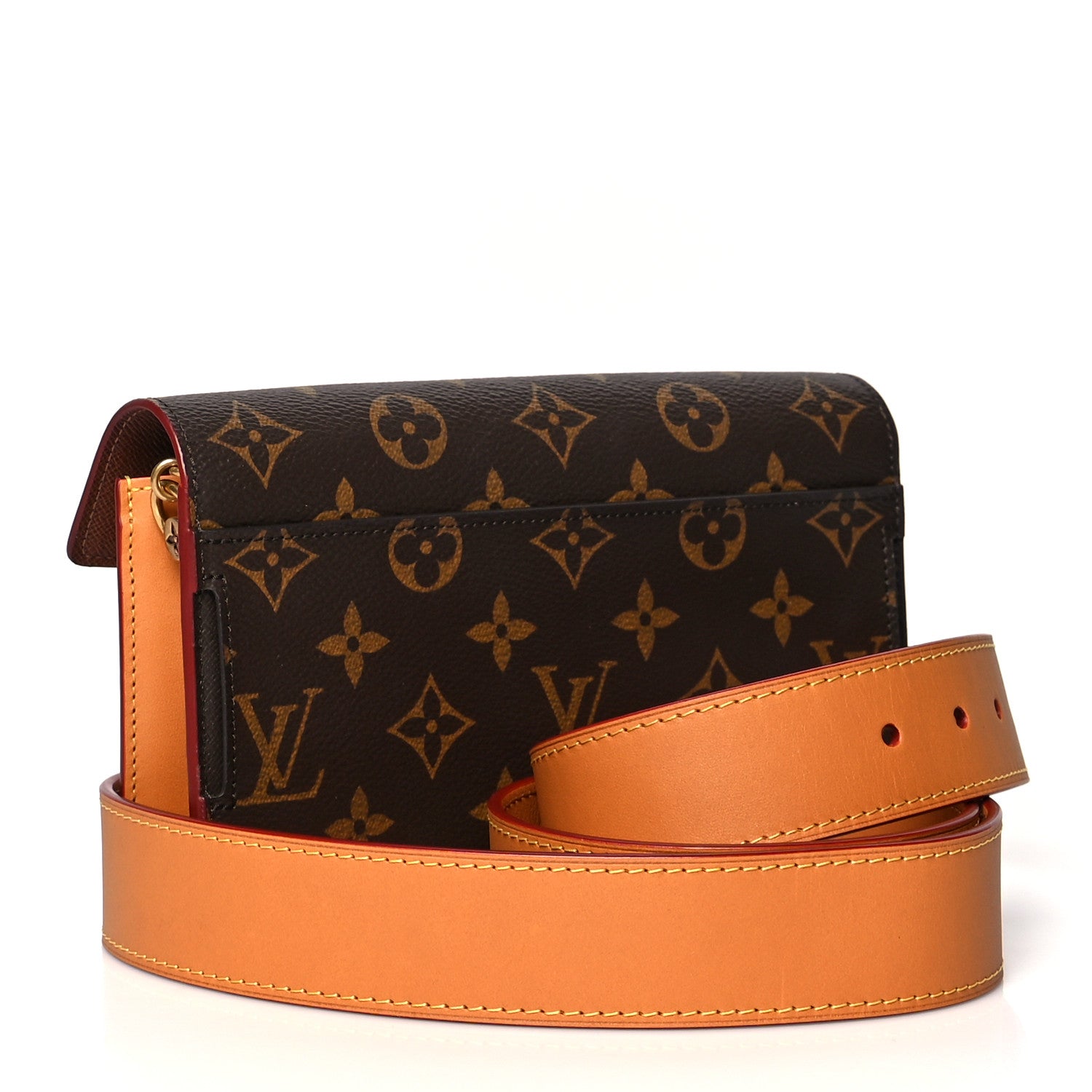 Louis Vuitton Monogram S Lock Belt Pouch MM 3 of 9