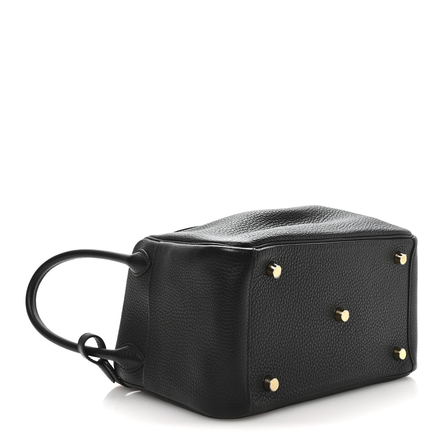 Hermes Taurillon Clemence Lindy 26 Black 4 of 11
