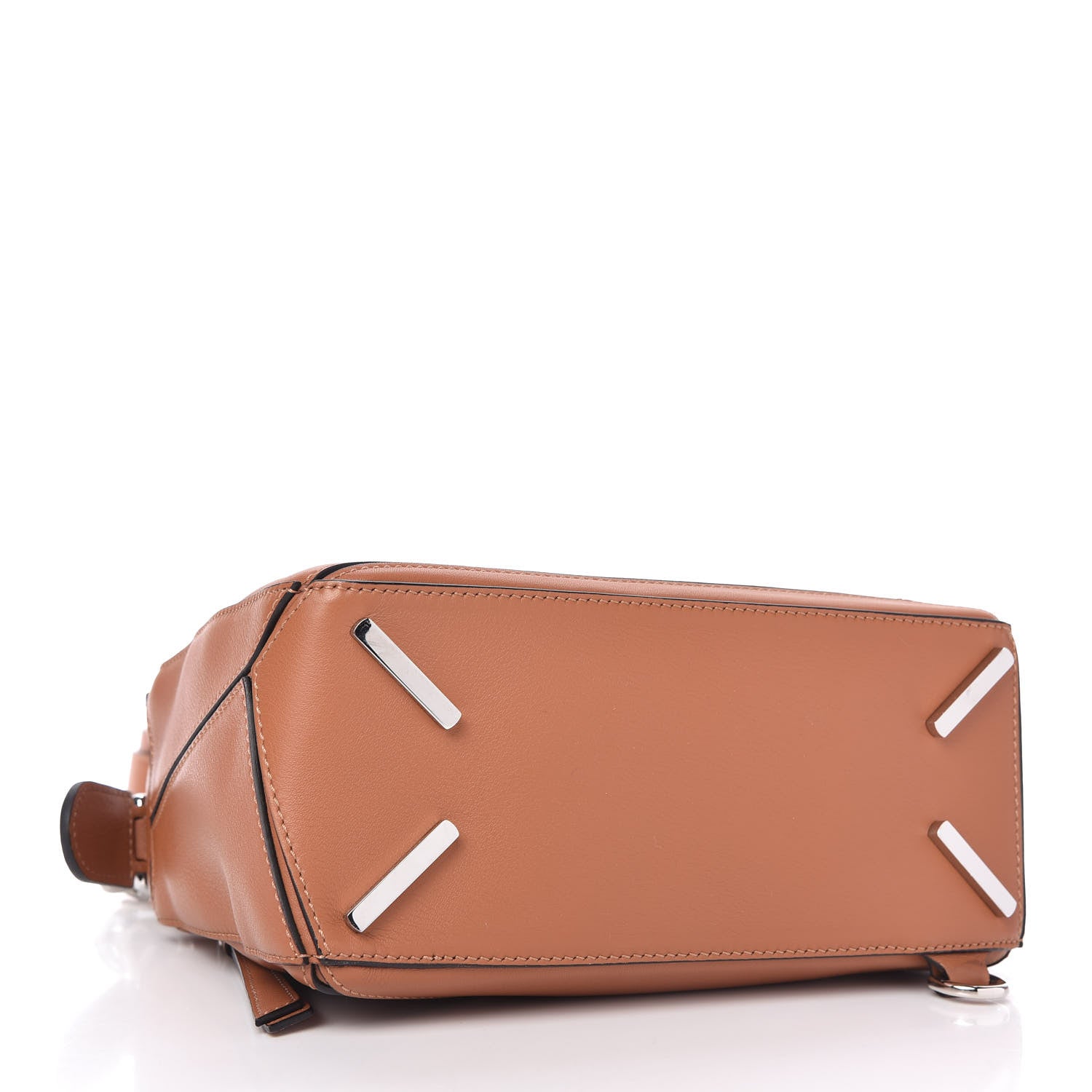 Loewe Calfskin Small Puzzle Bag Tan 4 of 9