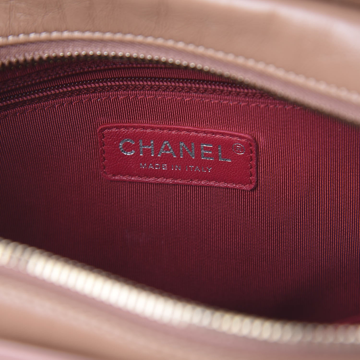 Chanel Aged Calfskin Quilted Medium Gabrielle Hobo Pink 7 of 9