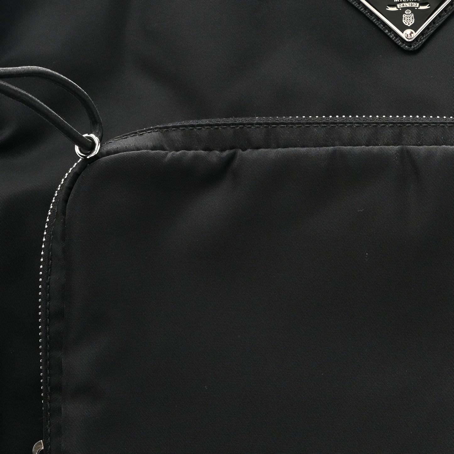 Nylon Vela Baby Bag Black