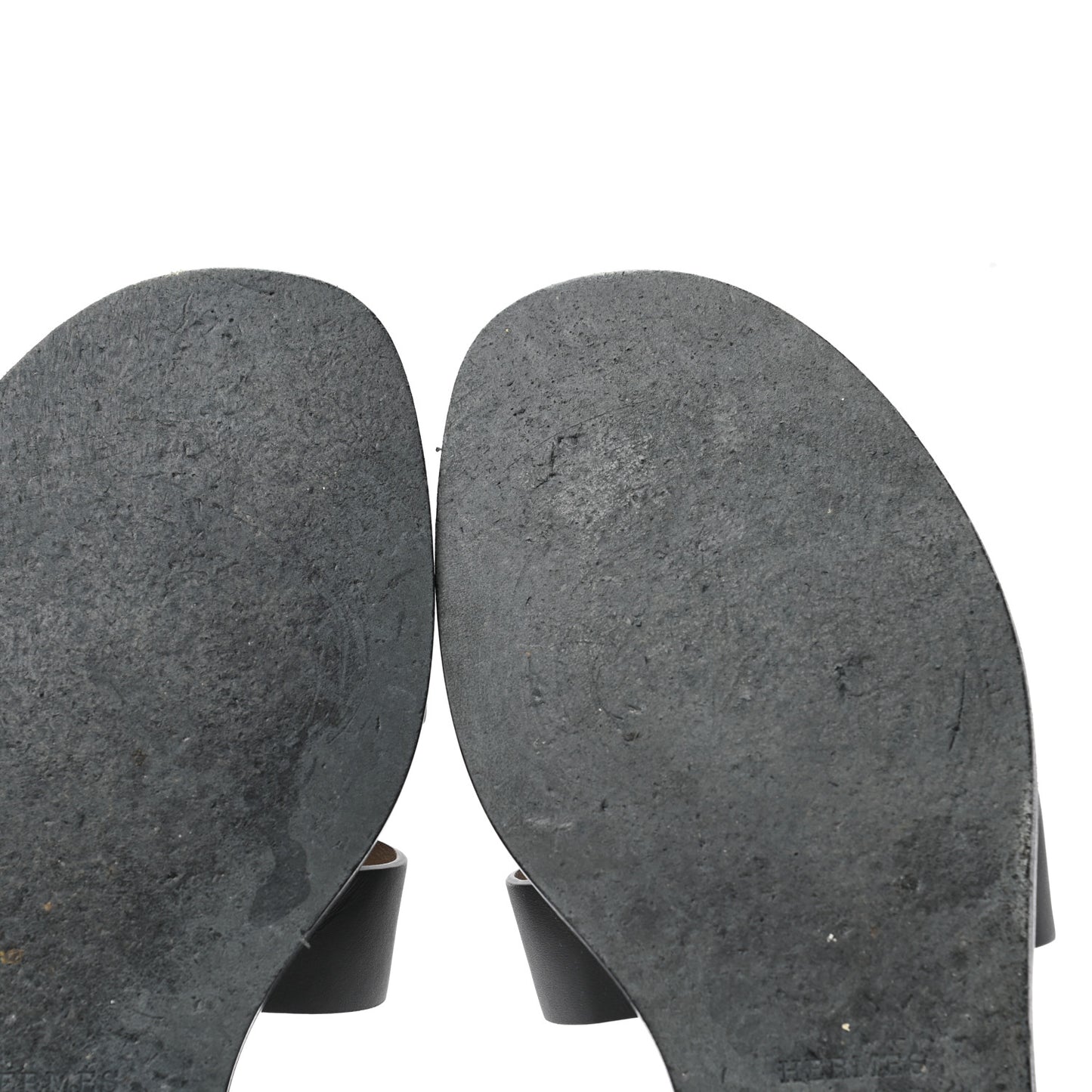 Calfskin Santorini Sandals 41 Black