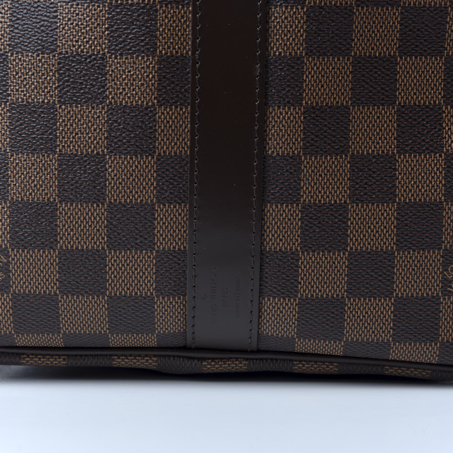 Louis Vuitton Damier Ebene Keepall Bandouliere 55 9 of 10
