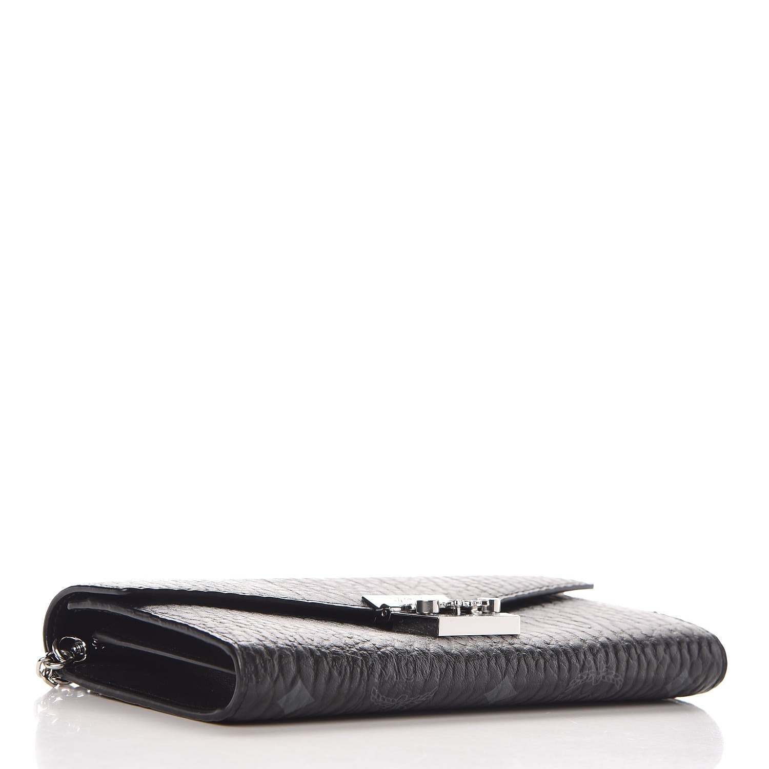 MCM Visetos Large Patricia Wallet On Chain Black 4 of 8