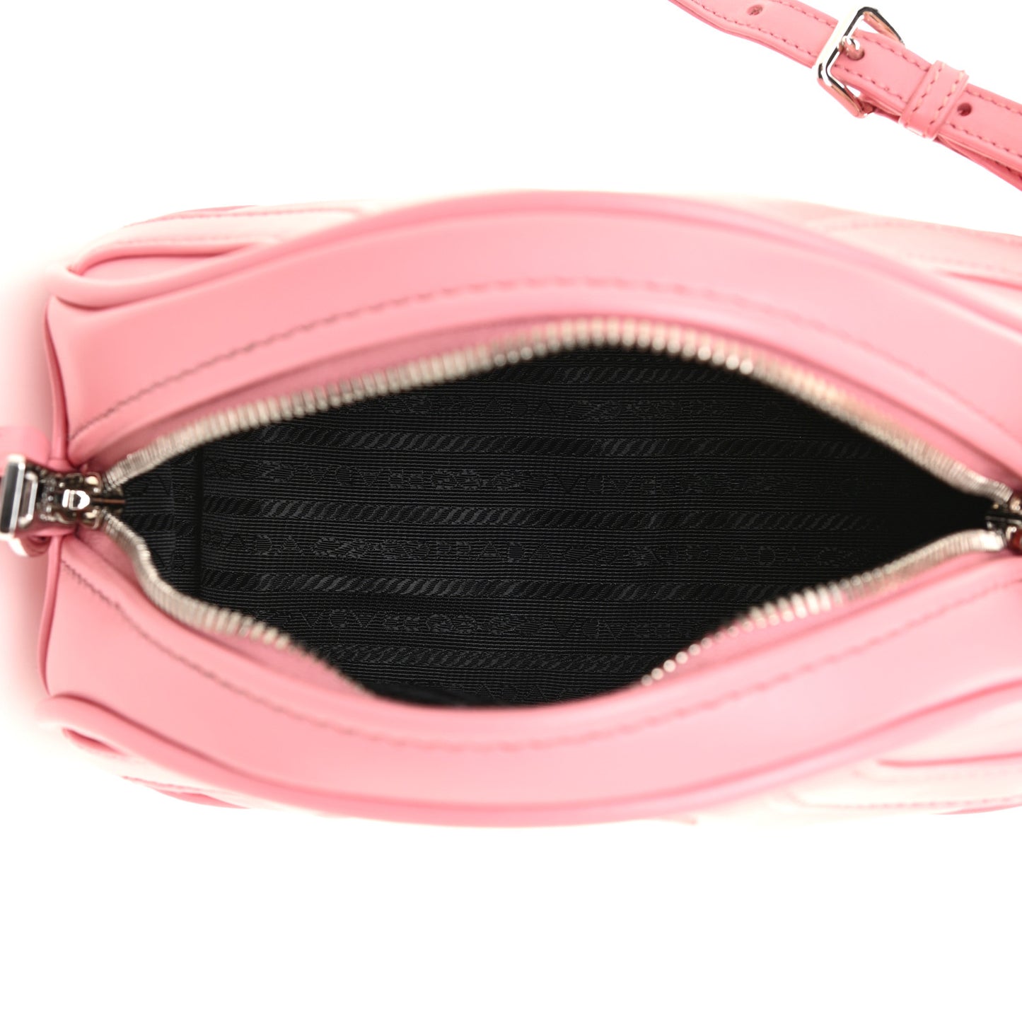 Soft Calfskin Bowling Crossbody Bag Petalo