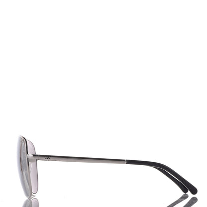 Chanel Mirrored Pilot Summer Sunglasses 4223 Silver 2 of 8