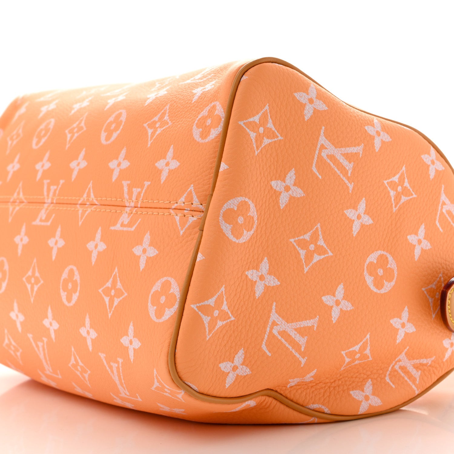 Louis Vuitton Calfskin Monogram Speedy P9 Bandouliere 25 Summer Peach 11 of 11