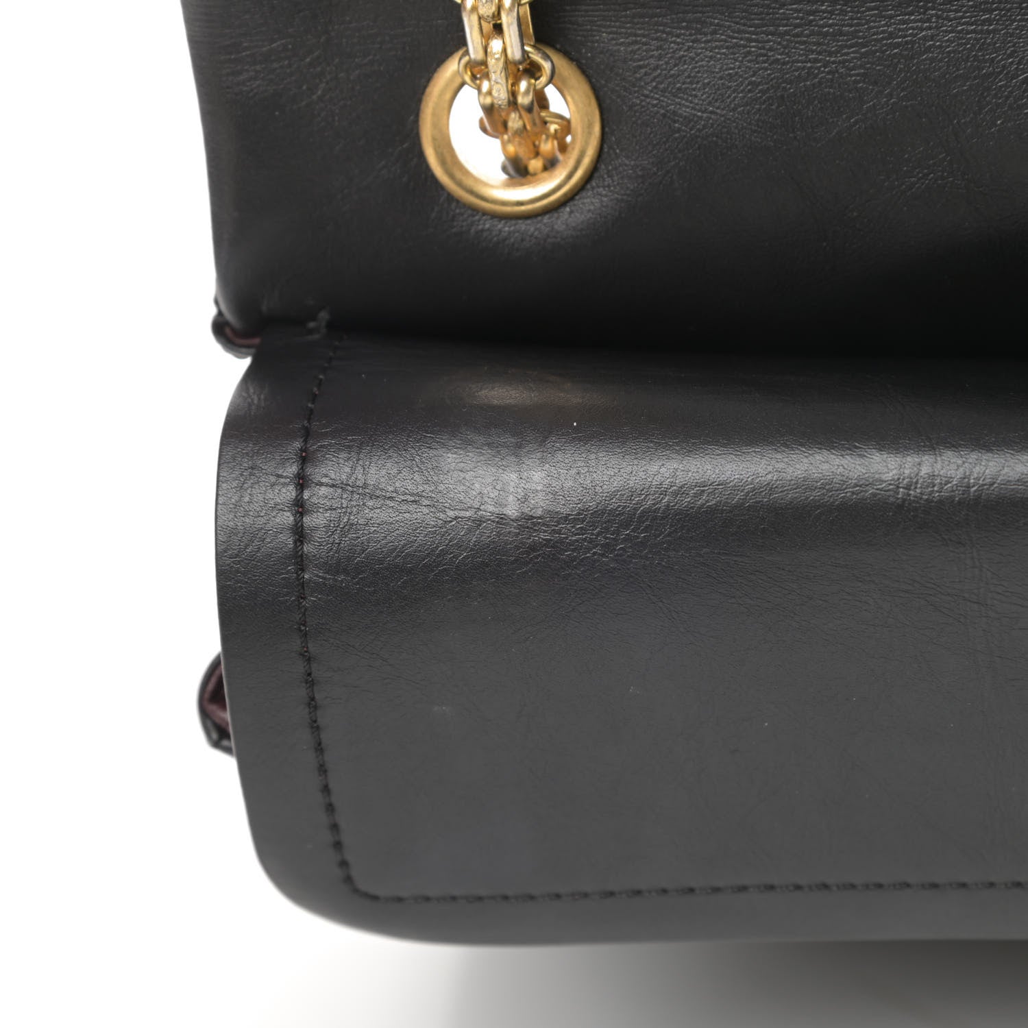 Chanel Aged Calfskin Quilted 2.55 Reissue 226 Flap Black 11 of 15