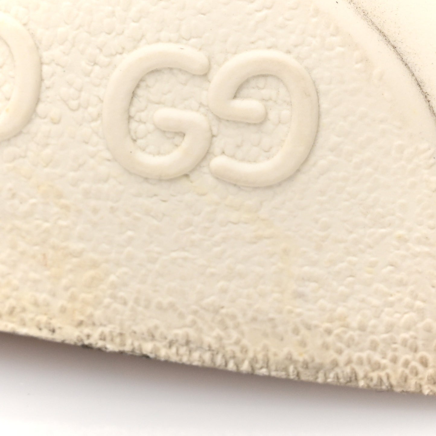 GG Monogram Womens 1977 Tennis Slip On 30mm Sneakers 39 Beige Ebony Mystic White