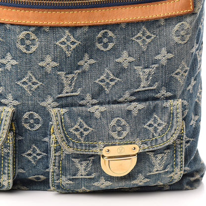 Louis Vuitton Denim Baggy GM Blue 11 of 14