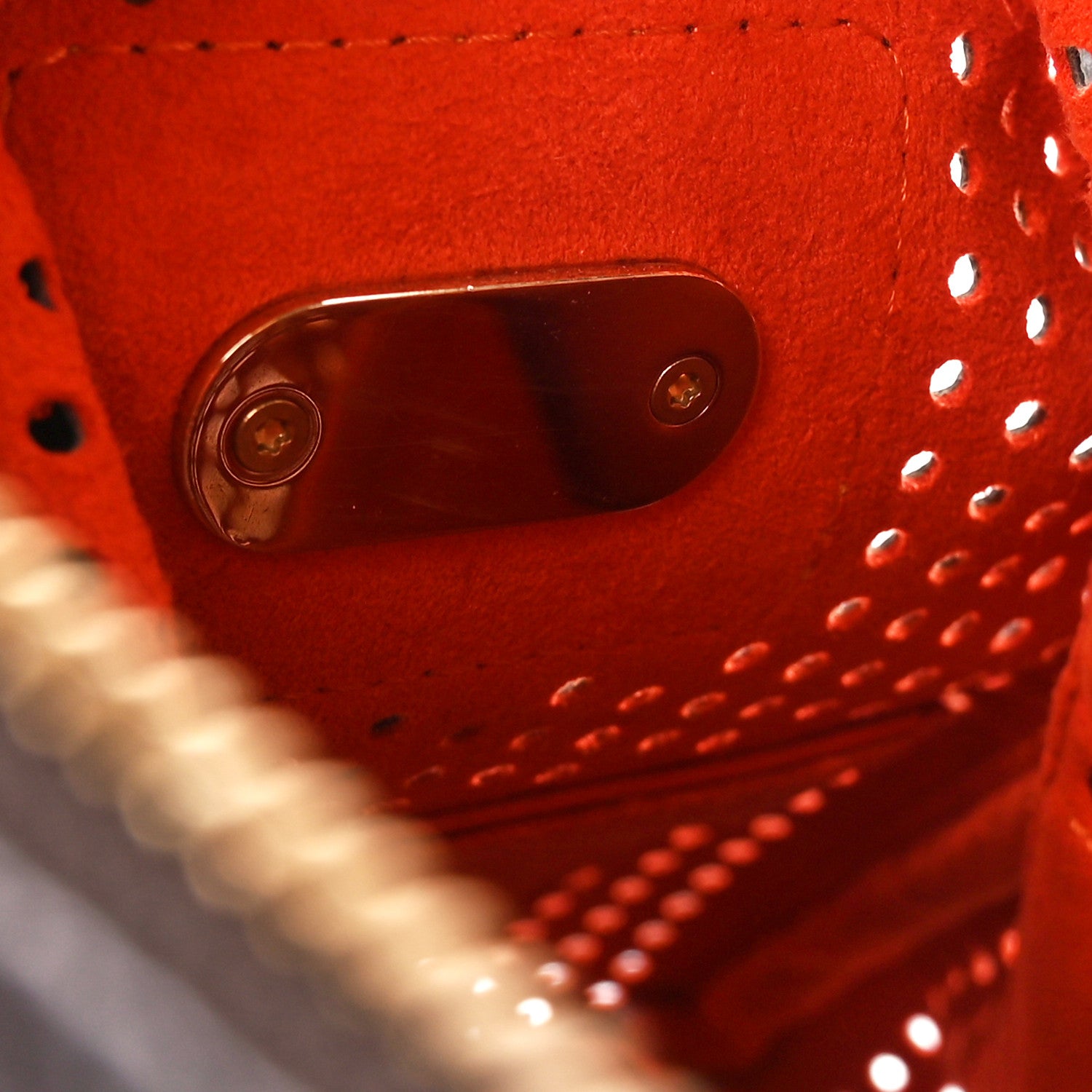Louis Vuitton Monogram Perforated Speedy 30 Orange 12 of 14