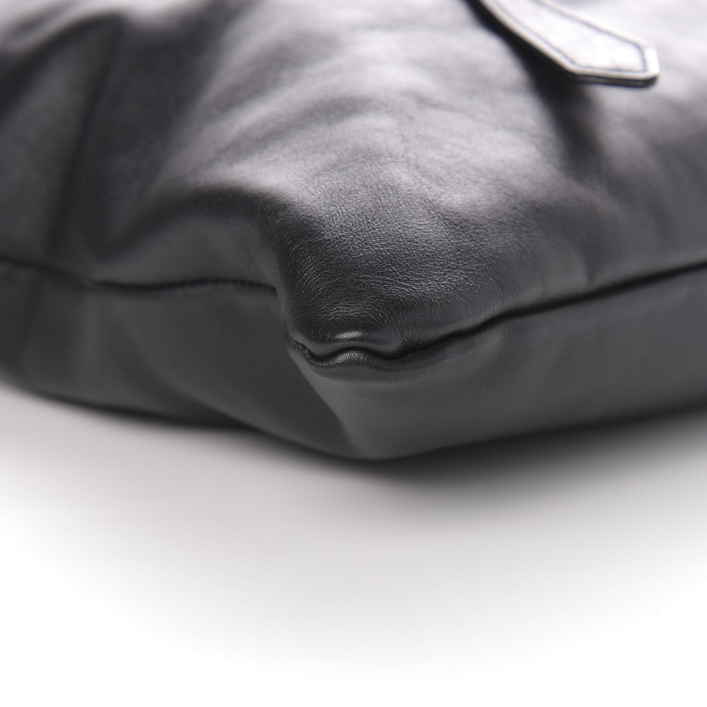Calfskin House Check Big Crush Black