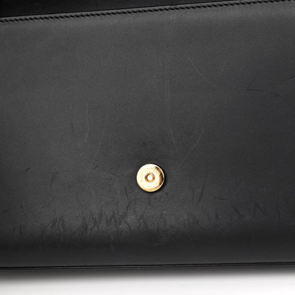 Saint Laurent Smooth Calfskin Medium Classic Monogram Kate Tassel Satchel Black 12 of 12