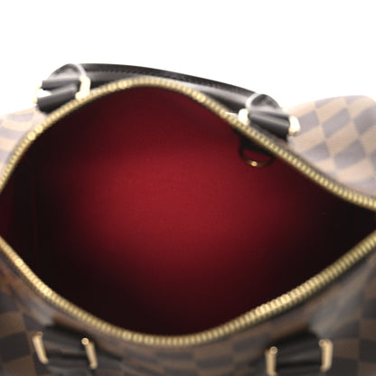 Louis Vuitton Damier Ebene Speedy Bandouliere 25 5 of 9