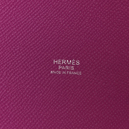 Hermes Epsom Tressage De Cuir Picotin Lock 22 MM Magnolia Bleu Saphir Craie 6 of 11