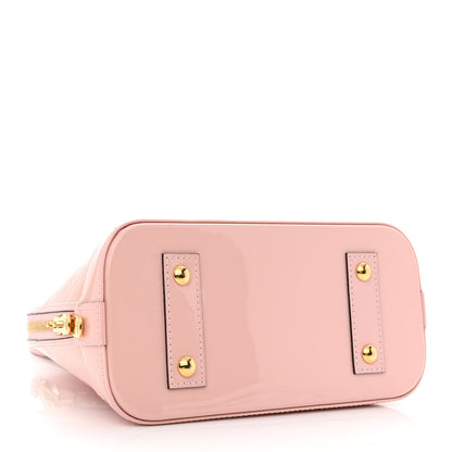Louis Vuitton Vernis Alma BB Rose Ballerine 4 of 11