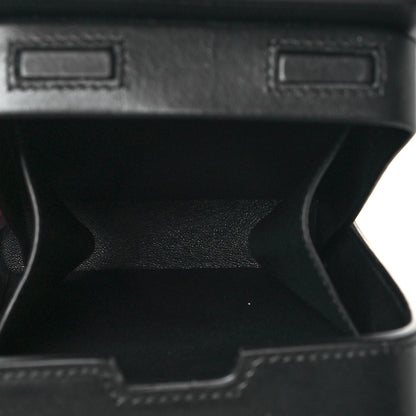 Christian Dior Lambskin Vertical Wallet On Strap Black 5 of 12