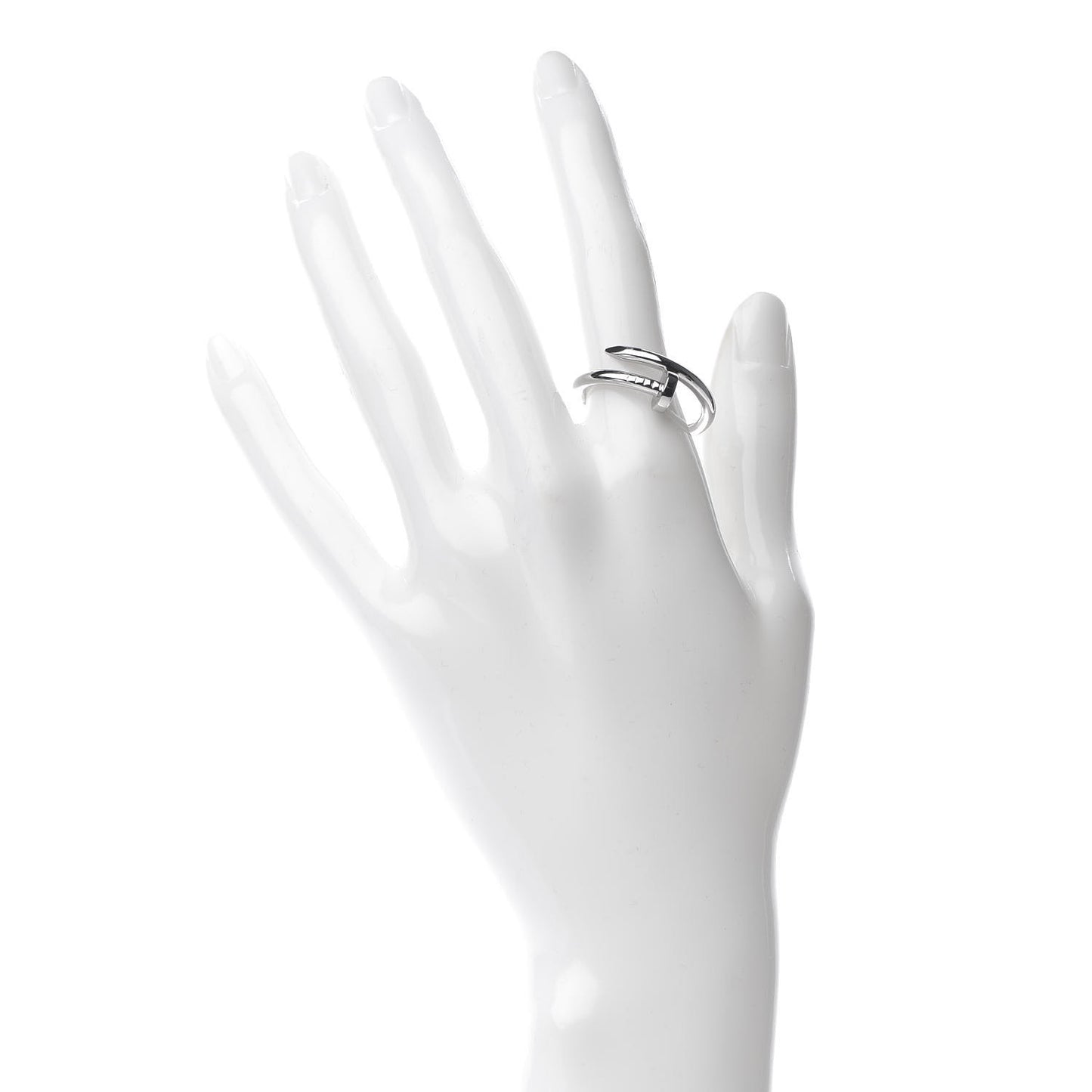 18K White Gold Juste Un Clou Ring 62 10