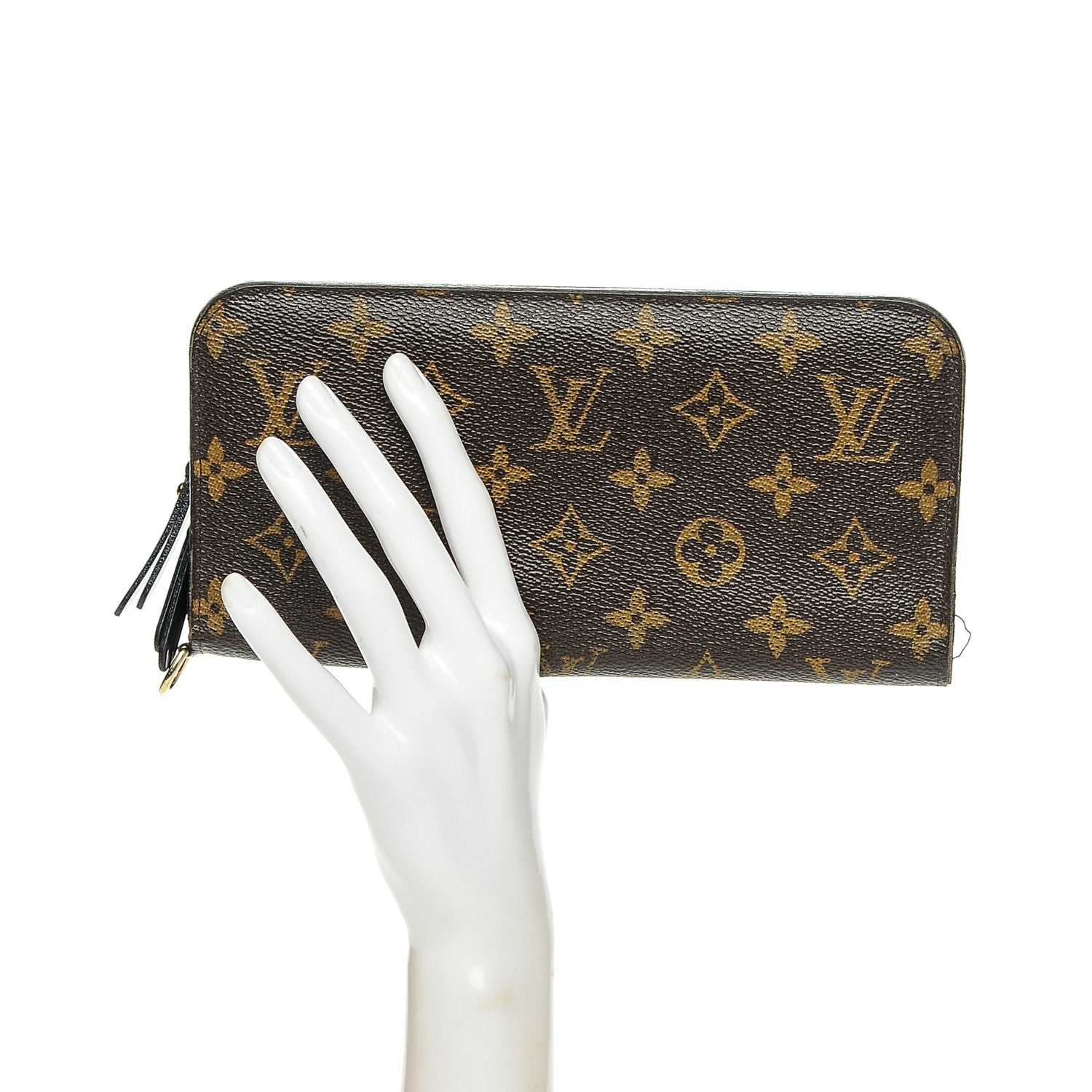 Louis Vuitton Monogram Leopard Insolite Wallet Blue Infini 2 of 8