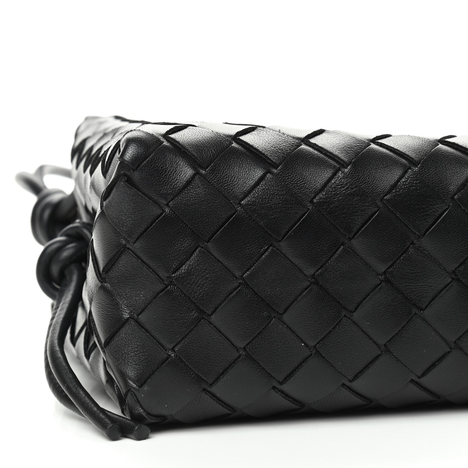 Bottega Veneta Nappa Intrecciato Nodini Mini Crossbody Black 5 of 7