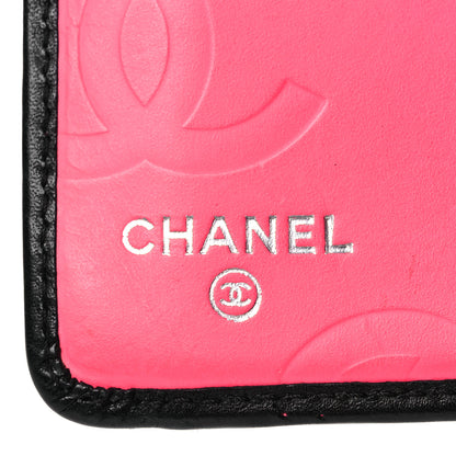 Chanel Calfskin Quilted Cambon Yen Wallet Black 6 of 13