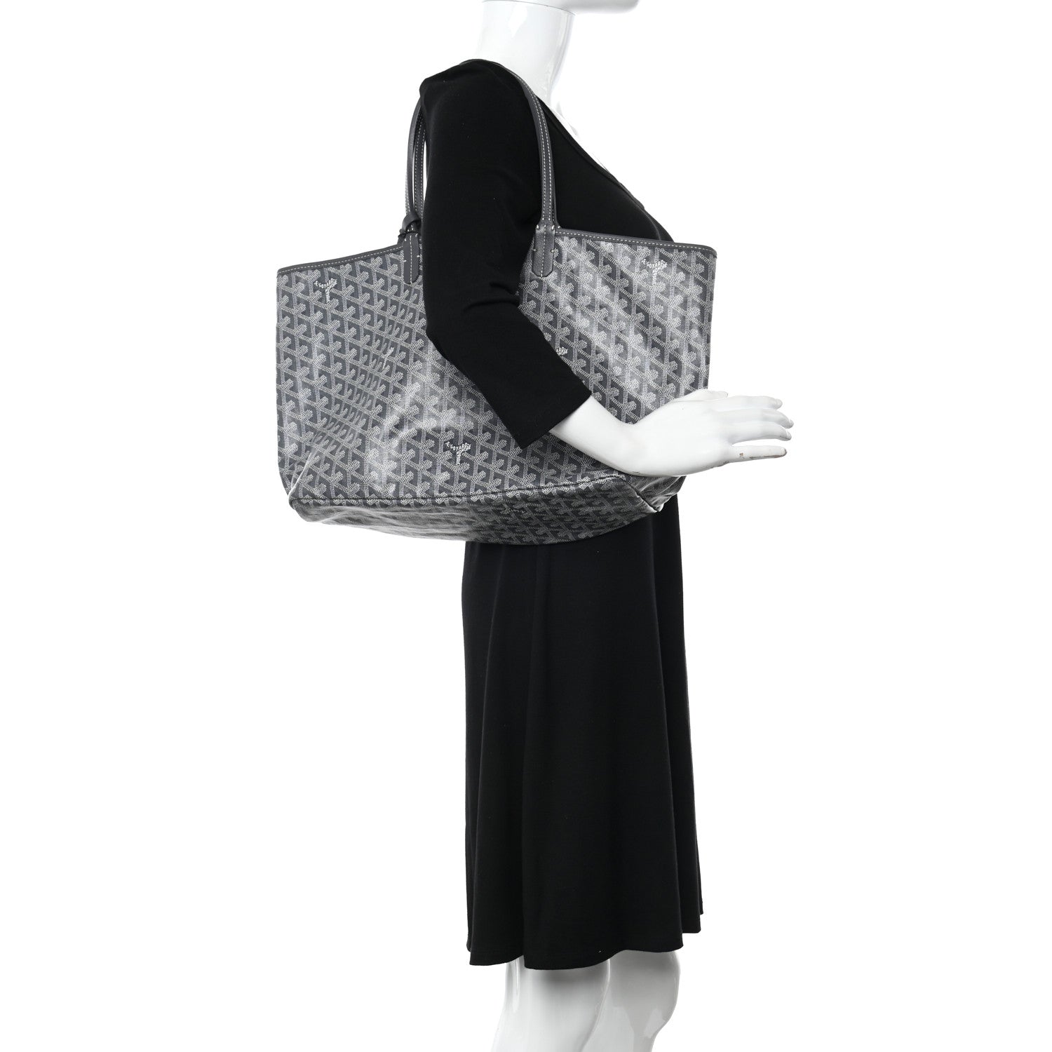 Goyard Goyardine Saint Louis PM Grey 2 of 11