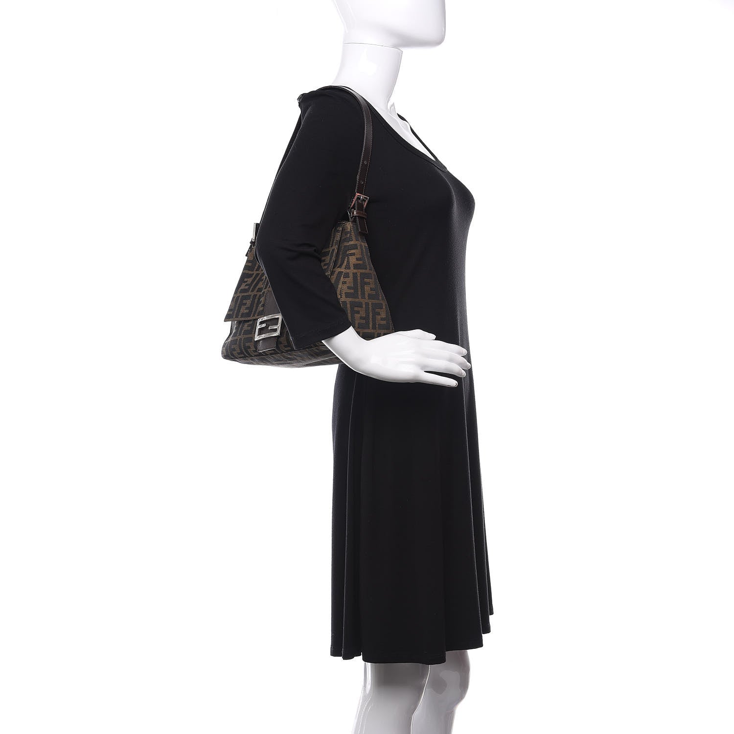 Fendi Zucca Mama Baguette Tobacco 2 of 16