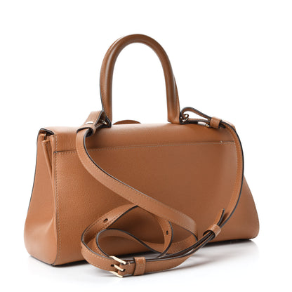 Delvaux Calfskin Mini Brillant East West Satchel Natural 3 of 12
