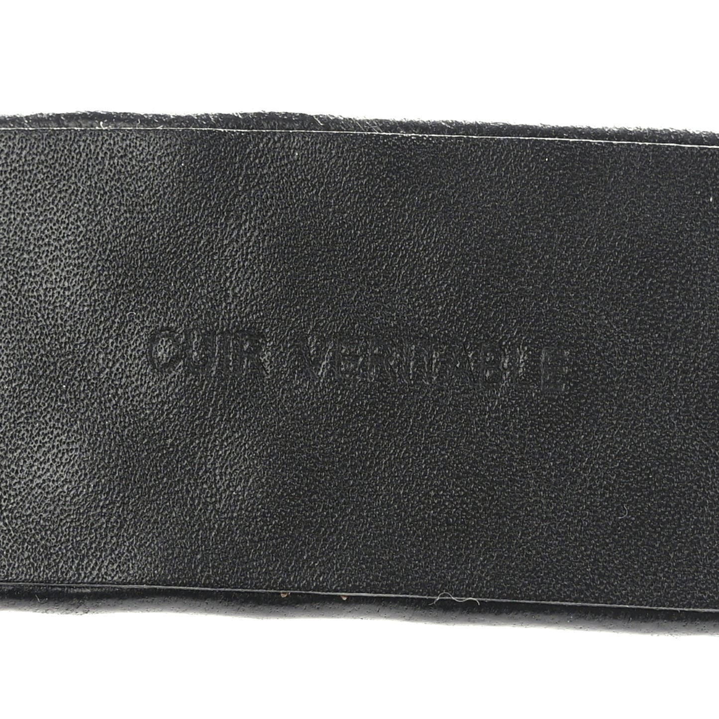 Lambskin Studded CC Chain Belt 80 32 Black