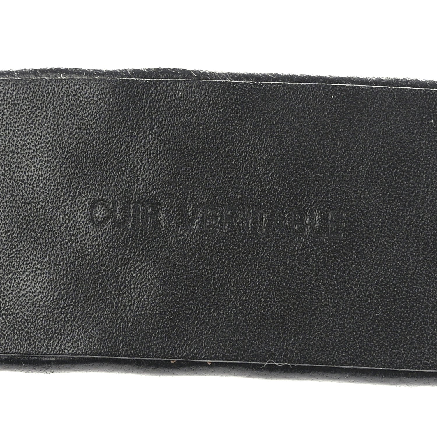 Chanel Lambskin Studded CC Chain Belt 80 32 Black 5 of 7