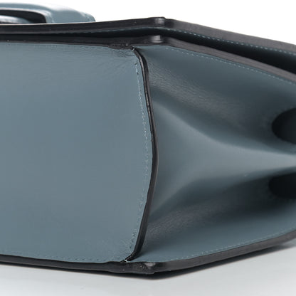 Loewe Calfskin Medium Barcelona Shoulder Bag Stone Blue 8 of 10