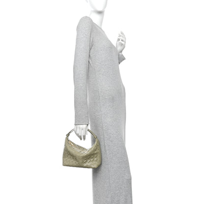 Bottega Veneta Calfskin Nappa Intrecciato Mini Wallace Travertine Travertine 2 of 11
