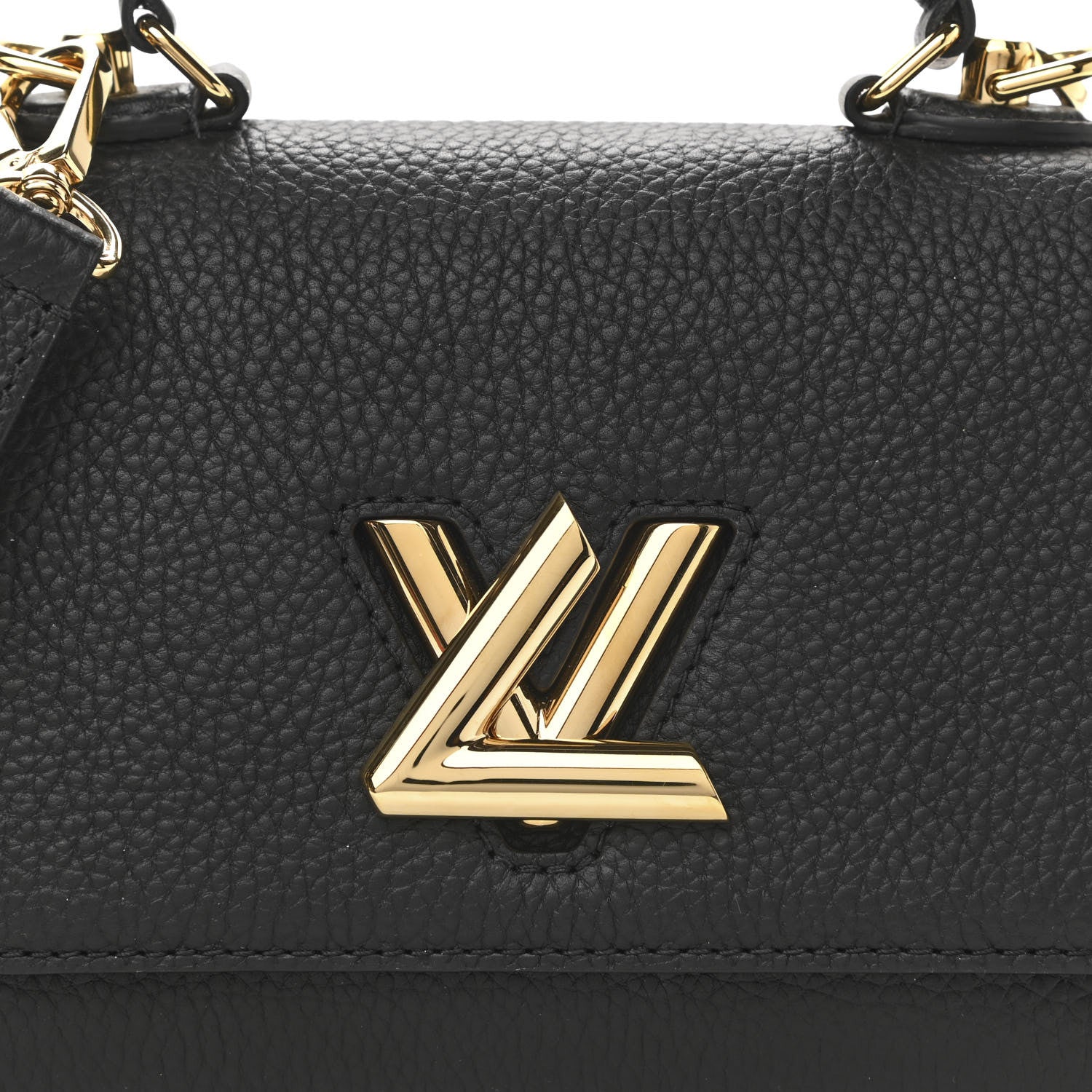 Louis Vuitton Taurillon Twist One Handle BB Black 6 of 10