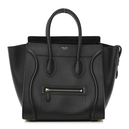 Celine Smooth Calfskin Mini Luggage Black 1 of 17