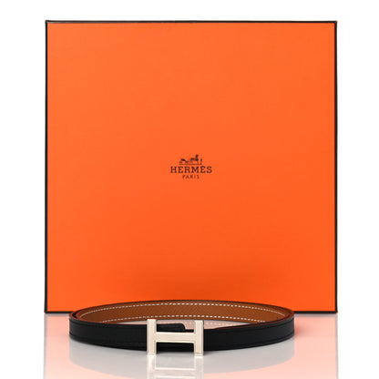 Hermes Swift Epsom 13mm Focus Belt 75 Black Gold 7 of 7