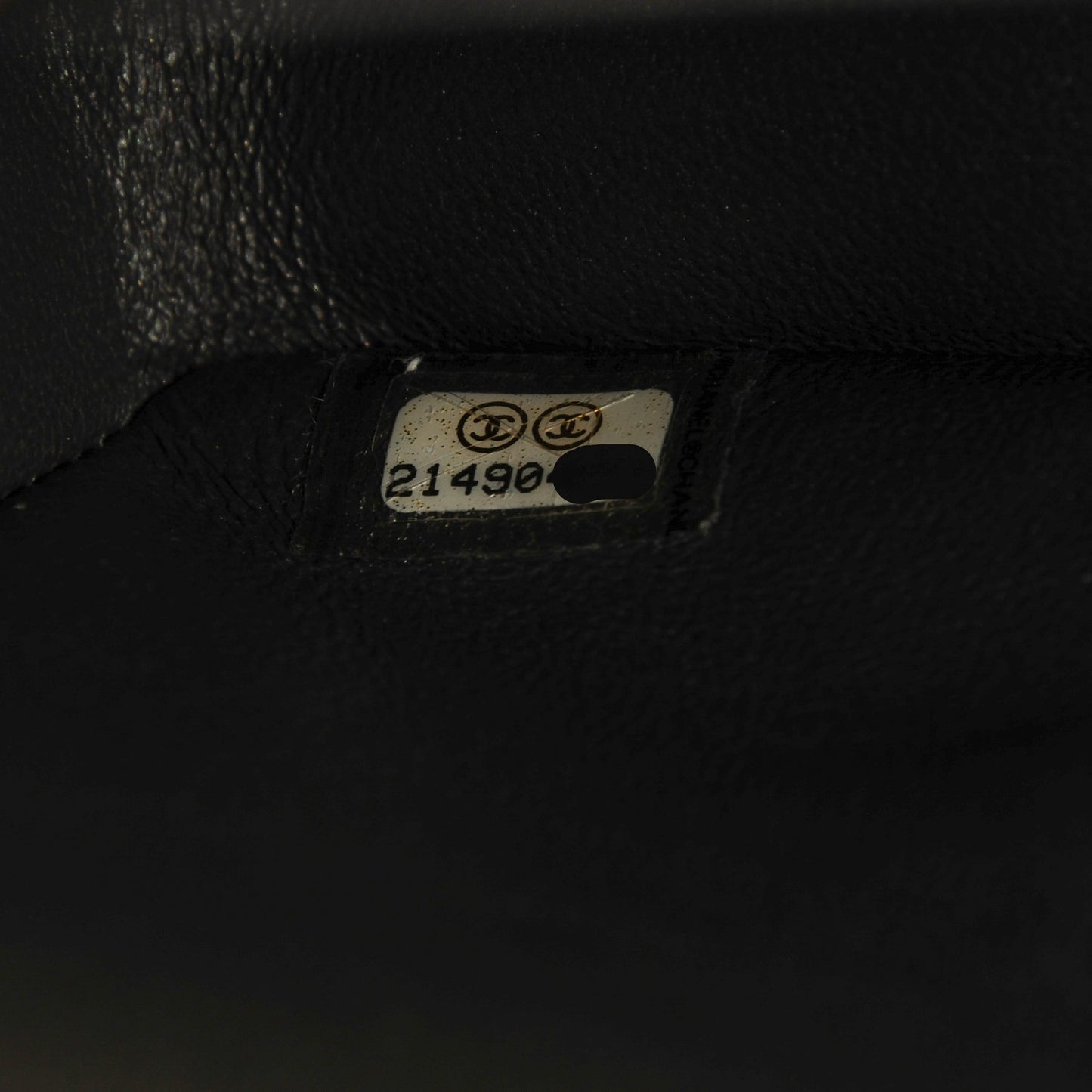 Metallic Caviar Quilted Jumbo Double Flap Dark Silver