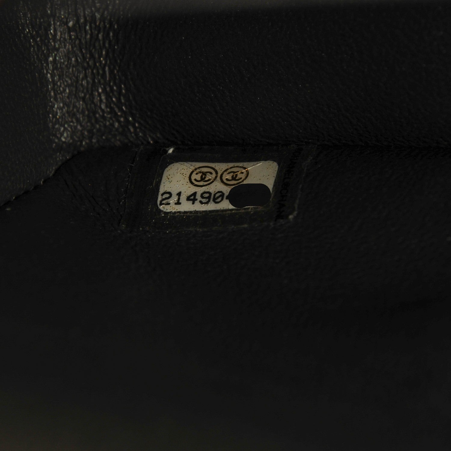 Chanel Metallic Caviar Quilted Jumbo Double Flap Dark Silver 9 of 9