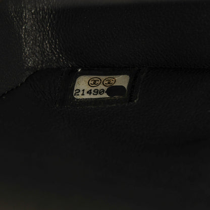 Chanel Metallic Caviar Quilted Jumbo Double Flap Dark Silver 9 of 9