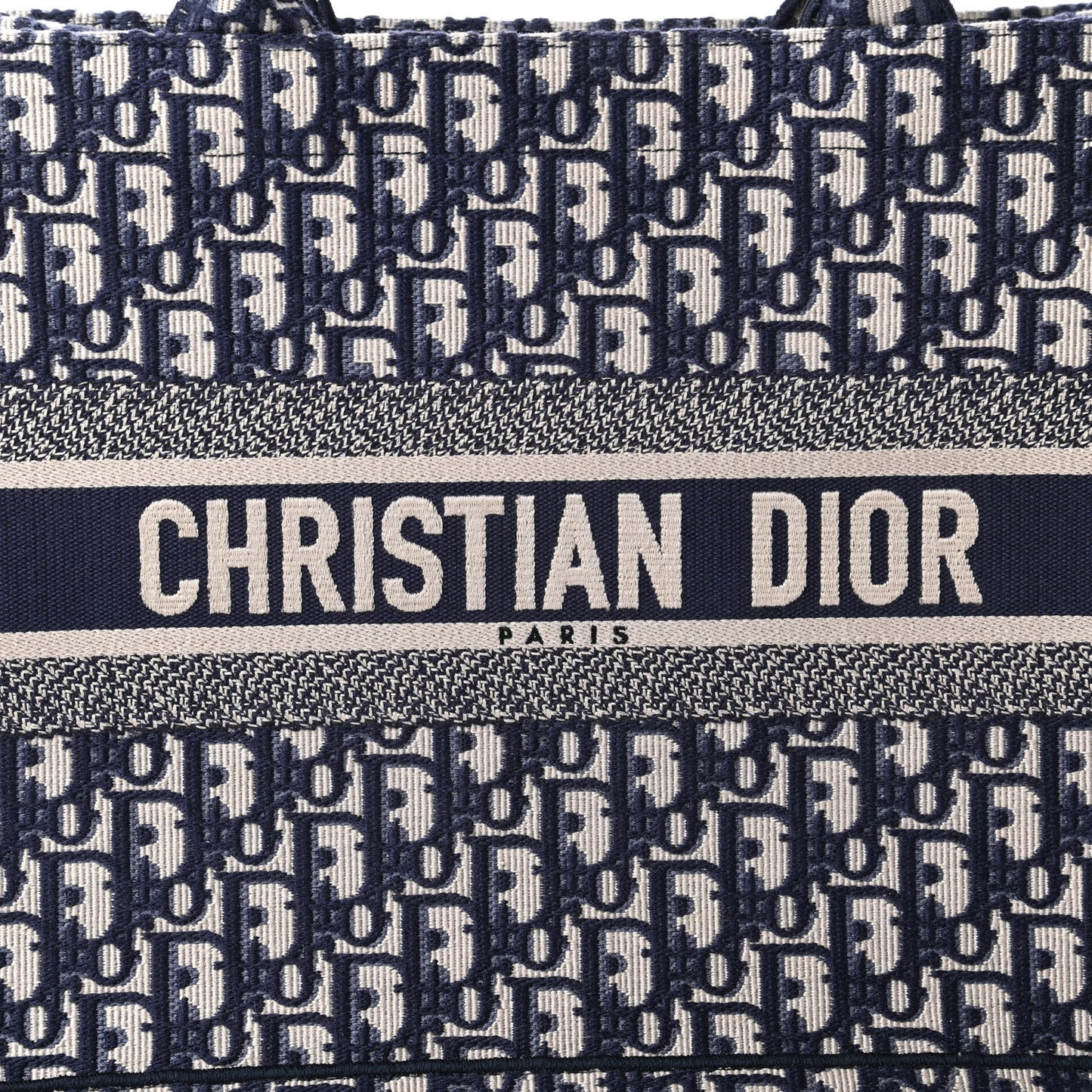 Oblique Medium Book Tote Blue Multicolor