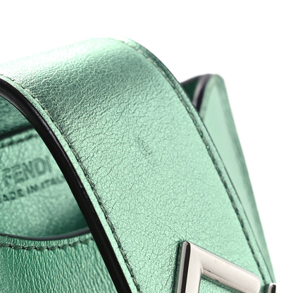 Fendi Vitello Laminato FF Diamonds Phone Pouch Verde Chiaro 12 of 12