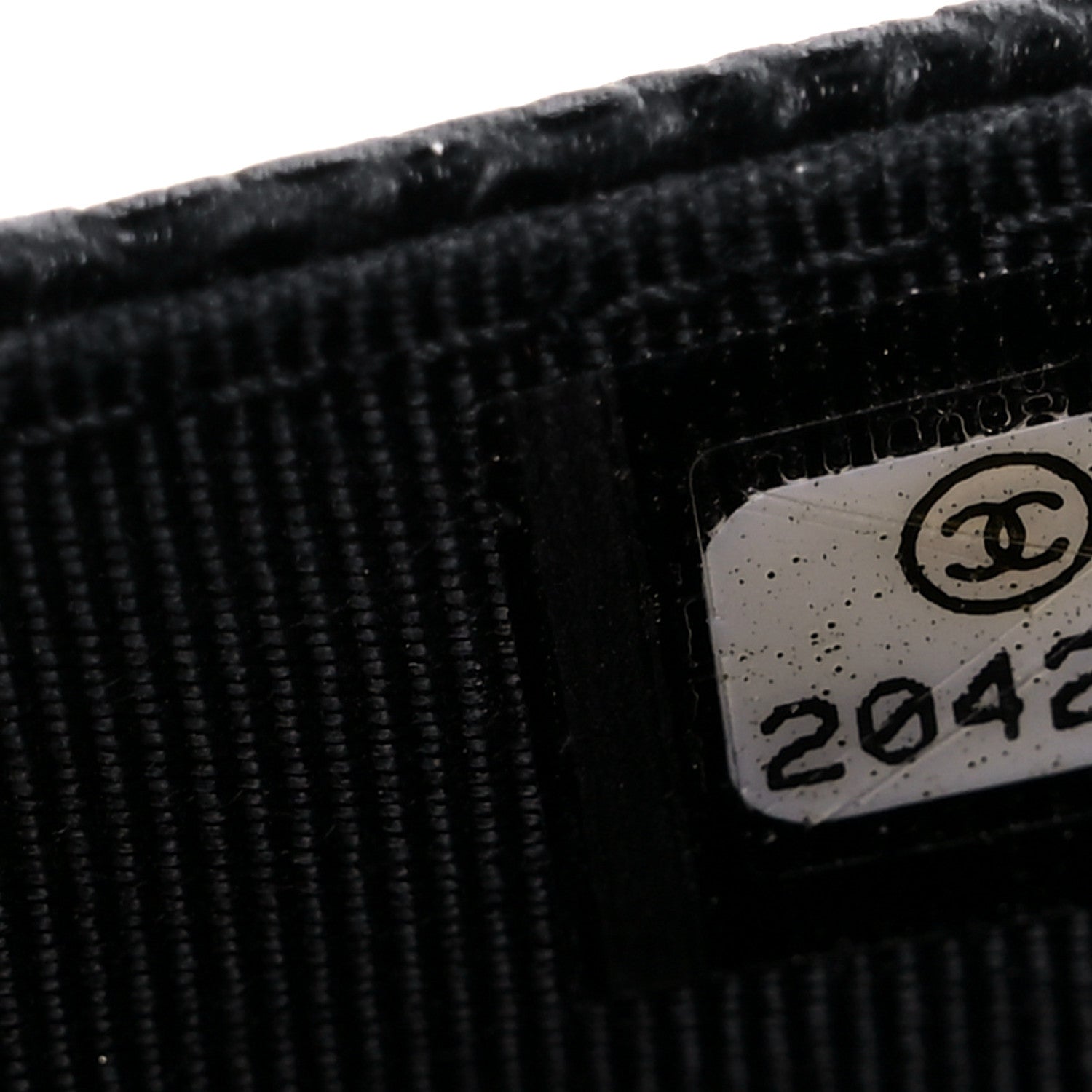 Chanel Caviar Quilted Wallet On Chain WOC Black 8 of 13